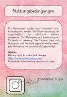 Vorschau - Mal- und Bastelvorlagen - Abschiedsgeschenk - Schmetterlinge - Seite 2