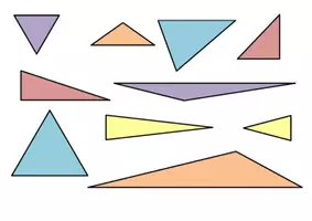 Vorschau - Präsentationen/Tafelbilder - Tafelmaterial Dreiecksarten - Deckblatt