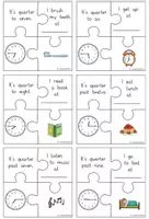 Vorschau - Spiele - My Day / Time Puzzle für Englisch - Seite 2