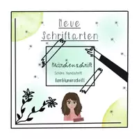 Vorschau - selbst erstellte Schriftarten - Drei Neue Schriftarten - Deckblatt