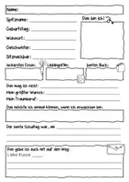 Vorschau - Arbeitsblätter - Erinnerungsheft Grundschule (Übertritt, Abschlusszeitung) - Seite 2