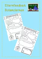 Vorschau - Arbeitsblätter - Elternfeedback Distanzlernen/Homeschooling - Deckblatt