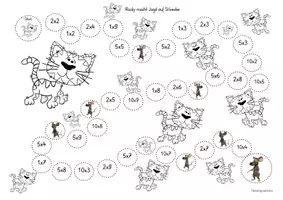 Vorschau - Spiele - Spiel: Rocky rockt das Einmaleins - 2er, 5er, 10er Reihen - Seite 1