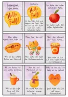Vorschau - Spiele - Zwei Lesespiele zum Sommer und Herbst (Deutschland) - Deckblatt