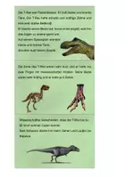 Vorschau - Merkblätter - Tyrannosaurus-Rex - Infokarten - Seite 2