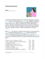 Vorschau - Text - Ma Routine Quotidienne Lecture en Français: Französisch / Text - Deckblatt