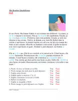 Vorschau - Text - Ma Routine Quotidienne Lecture en Français: Französisch / Text - Seite 1