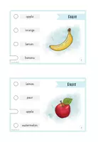 Vorschau - Stationenlernen - Stöpselkasten: Say it in English - Fruit - Seite 3