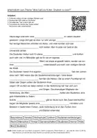 Vorschau - Arbeitsblätter - Arbeitsblätter zum Thema "Student" + Lösung & MP3 - Seite 2