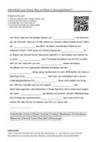 Vorschau - Arbeitsblätter - Arbeitsblätter zum Thema "Texas" + Lösung & MP3 + - Deckblatt