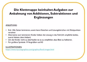 Vorschau - Arbeitsblätter - ZR3 - Addieren/Subtrahieren/Ergänzen im Sommer (TEACCH) - Seite 2