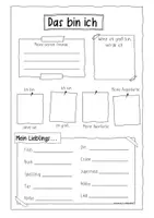 Vorschau - Arbeitsblätter - Das bin ich! - Steckbriefe / Sketchnotes - Seite 2