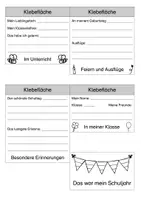 Vorschau - Mal- und Bastelvorlagen - Flip-Flap-Büchlein Schuljahresende - Seite 2