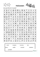 Vorschau - Arbeitsblätter - Suchsel Halloween Englisch (Grundschule) - Seite 2