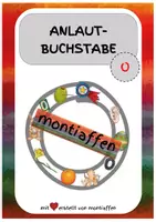 Vorschau - Arbeitsblätter - Anlautbuchstabe "O" für Buchstabenweg / Buchstabe der Woche - Deckblatt