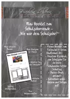 Vorschau - Anderer Materialtyp - Booklet zum Falten A5-Format zum Abschluss des Schuljahres, letzter Schultag! - Deckblatt
