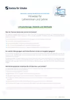 Vorschau - Arbeitsblätter - Demokratie in der Krise“ Was erfahren mit Statistiken über die Weimarer Republik? - Deckblatt