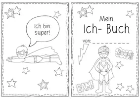 Vorschau - Arbeitsblätter - Mein Ich- Buch - Seite 2