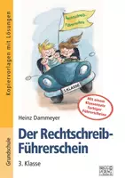 Vorschau - Arbeitsblätter - Der Rechtschreib-Führerschein – 3. Klasse - Führerschein-Programm zur Rechtschreibkompetenz - Deckblatt