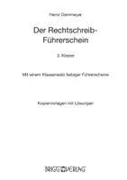 Vorschau - Arbeitsblätter - Der Rechtschreib-Führerschein – 3. Klasse - Führerschein-Programm zur Rechtschreibkompetenz - Seite 1