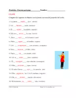 Vorschau - Arbeitsblätter - Pretérito: Irregulares de la Tercera Persona: Spanisches Arbeitsblatt - Seite 1
