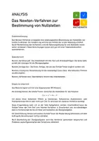 Vorschau - Arbeitsblätter - Newton Näherungsverfahren mit Excel - Seite 2