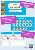 Vorschau - Interaktives Material - Digitales und interaktives Wörterbuch (PowerPoint-Datei) - Seite 1