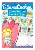 Vorschau - Arbeitsblätter - Märchen nacherzählen: Däumelinchen Deutsch in der Grundschule - Deckblatt