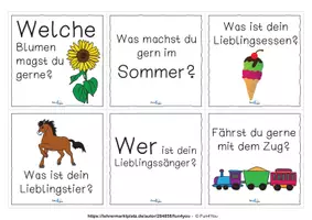 Vorschau - Spiele - Kennenlernspiel, erzähle etwas über dich - Schulanfang - Seite 3