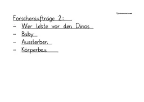 Vorschau - Arbeitsblätter - Dinosaurier- Lerndorf Ideensammlung - Seite 1