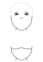 Vorschau - Mal- und Bastelvorlagen - Das bin ich mit Maske- Schulstart - Seite 2