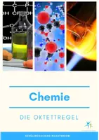 Vorschau - Arbeitsblätter - Oktettregel - leicht erklärt Aufgaben mit Lösungen - Deckblatt