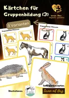 Vorschau - Bildkarten - Sparpaket: Kärtchen zur Gruppenbildung - Seite 1
