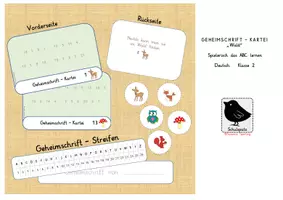 Vorschau - Spiele - ABC - Geheimschrift entschlüsseln im Sparpaket - Seite 1