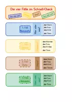 Vorschau - Merkblätter - Fächer Grammatik Materialpaket - Seite 2
