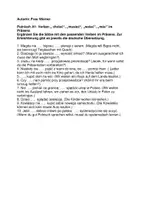 Vorschau - Arbeitsblätter - Polnisch A1 Verben im Präsens - mit Lösung - Deckblatt