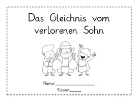 Vorschau - Arbeitsblätter - Reli-Büchlein - Deckblatt