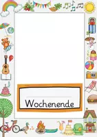 Vorschau - Stundenentwürfe - Erzählkarten und Schreibblätter für Wochenendberichte - Seite 3