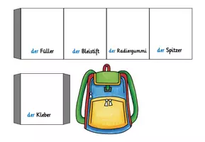 Vorschau - Spiele - Ich packe meinen Schulranzen - Spiel - Seite 2