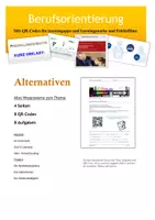 Vorschau - Arbeitsblätter - Berufsorientierung - Alternativen (FSJ, EQ, BvB, Schule) - Deckblatt