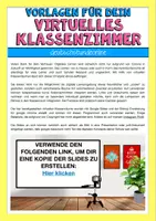 Vorschau - Präsentationen/Tafelbilder - Virtuelle Klassenzimmer Vorlagen (Google Slides und jpeg) - Seite 1