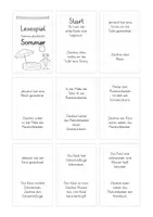 Vorschau - Spiele - Lesespiel Gemeinschaftsbild Sommer - Seite 1
