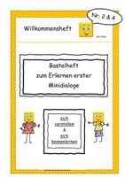 Vorschau - Unterrichtsreihen - Klaro DaZ Willkommenshefte Nr. 2 & 4 - sich vorstellen & sich kennenlernen - Deckblatt