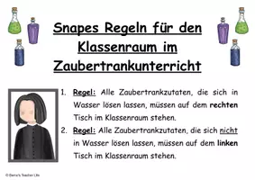 Vorschau - Arbeitsblätter - Zauberhafte Zaubertrankstunde ("Harry Potter"-Thema) - Seite 3