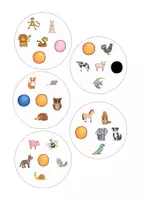 Vorschau - Spiele - Spiel "Doppelsymbol" Tiere Französisch zum Dis Donc 5 - Seite 3