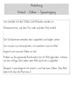 Vorschau - Stationenlernen - 🖌 Phonologische Bewusstheit Anlaut-Silben-Spaziergang - Seite 2
