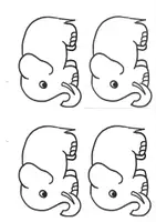 Vorschau - Arbeitsblätter - Elefant - Seite 2
