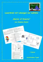 Vorschau - Arbeitsblätter - Master of Disaster - 7 Leserätsel mit Lösungen - Deckblatt