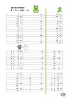 Vorschau - Arbeitsblätter - Klapptests Zeit-Einheiten - Seite 1