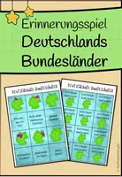 Vorschau - Spiele - Deutschlands Bundesländer (Erinnerungsspiel) - Deckblatt
